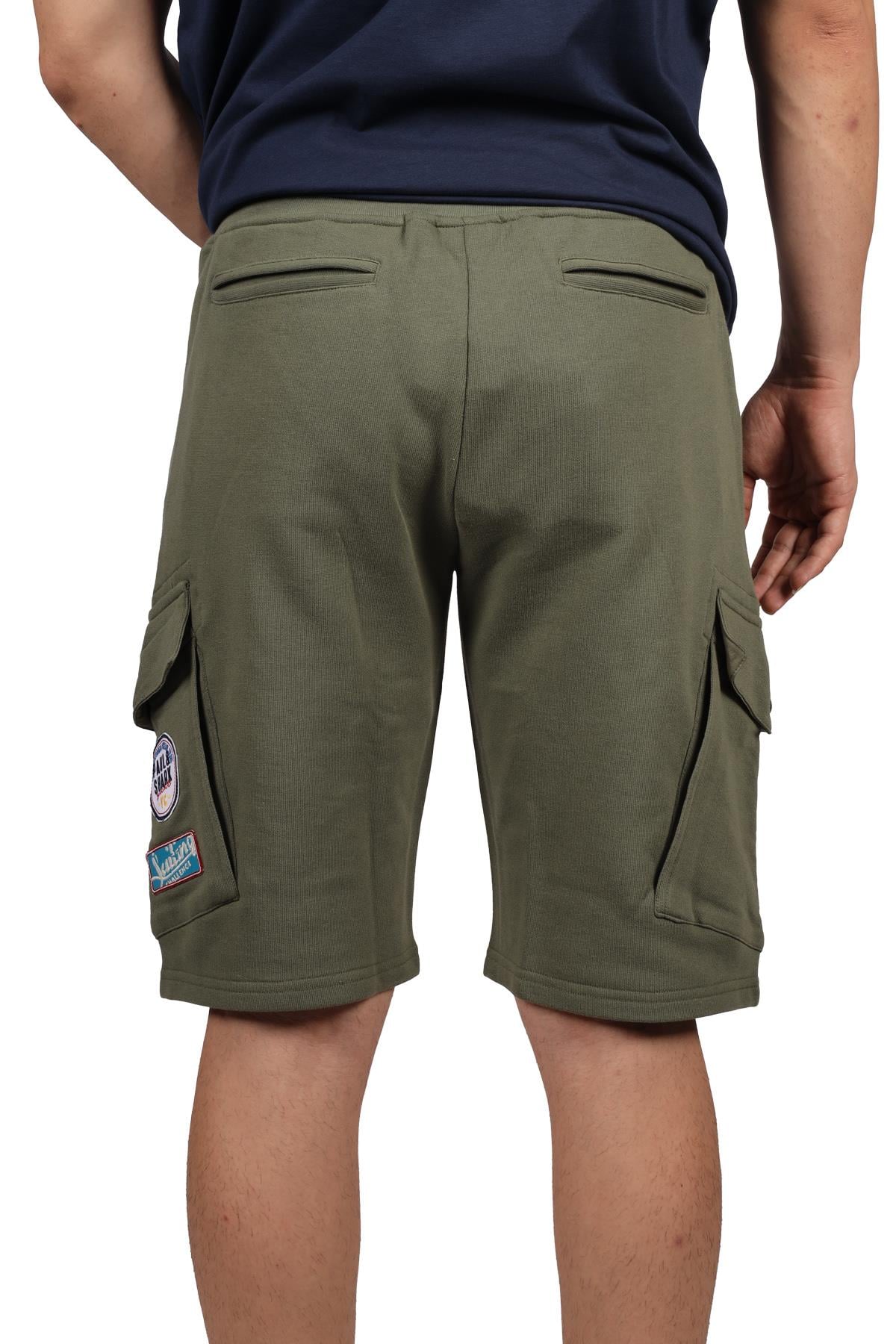 Paul Shark Paul Shark Erkek Pamuklu Regular Fit Düz Haki Şort 21411930-270