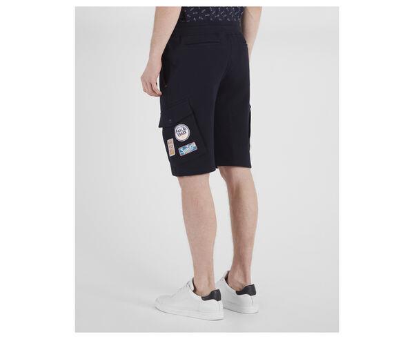 Paul Shark Paul Shark Erkek Pamuklu Regular Fit Düz Lacivert Şort 21411930-013