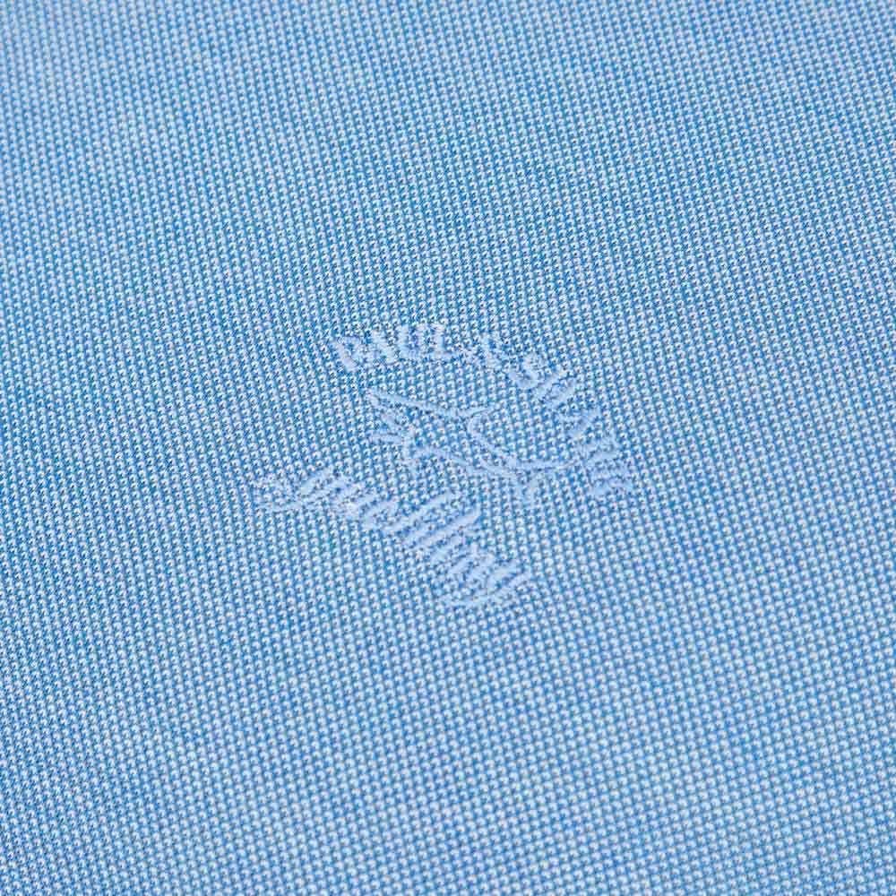 Paul Shark Paul Shark Erkek Polo Yaka Düğme Kapamalı Kısa Kollu Mavi Polo Yaka T-Shirt 21411218-209