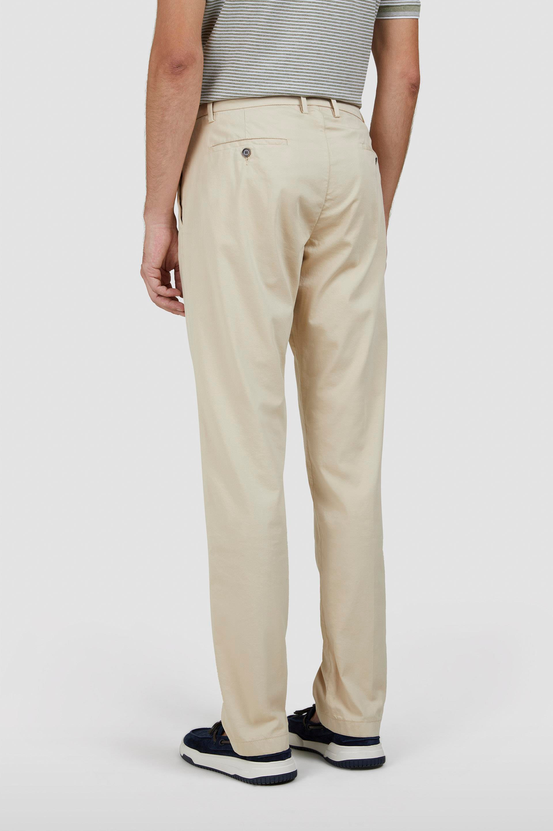 Paul Shark Paul Shark Erkek Regular Fit Normal Bel Daralan Paça Pamuklu Bej Pantolon 25414043-203
