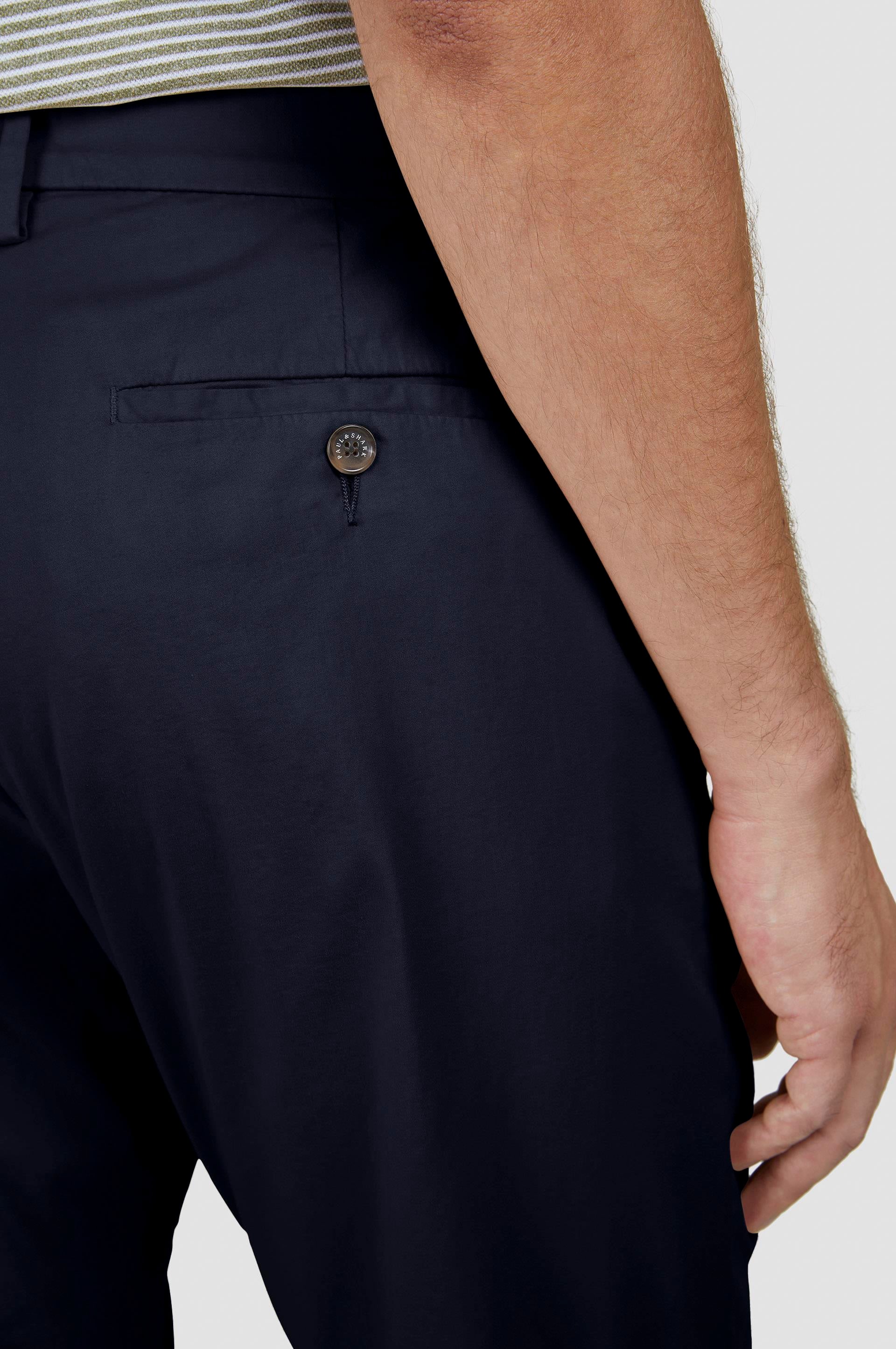 Paul Shark Paul Shark Erkek Regular Fit Normal Bel Daralan Paça Pamuklu Lacivert Pantolon 25414043-013