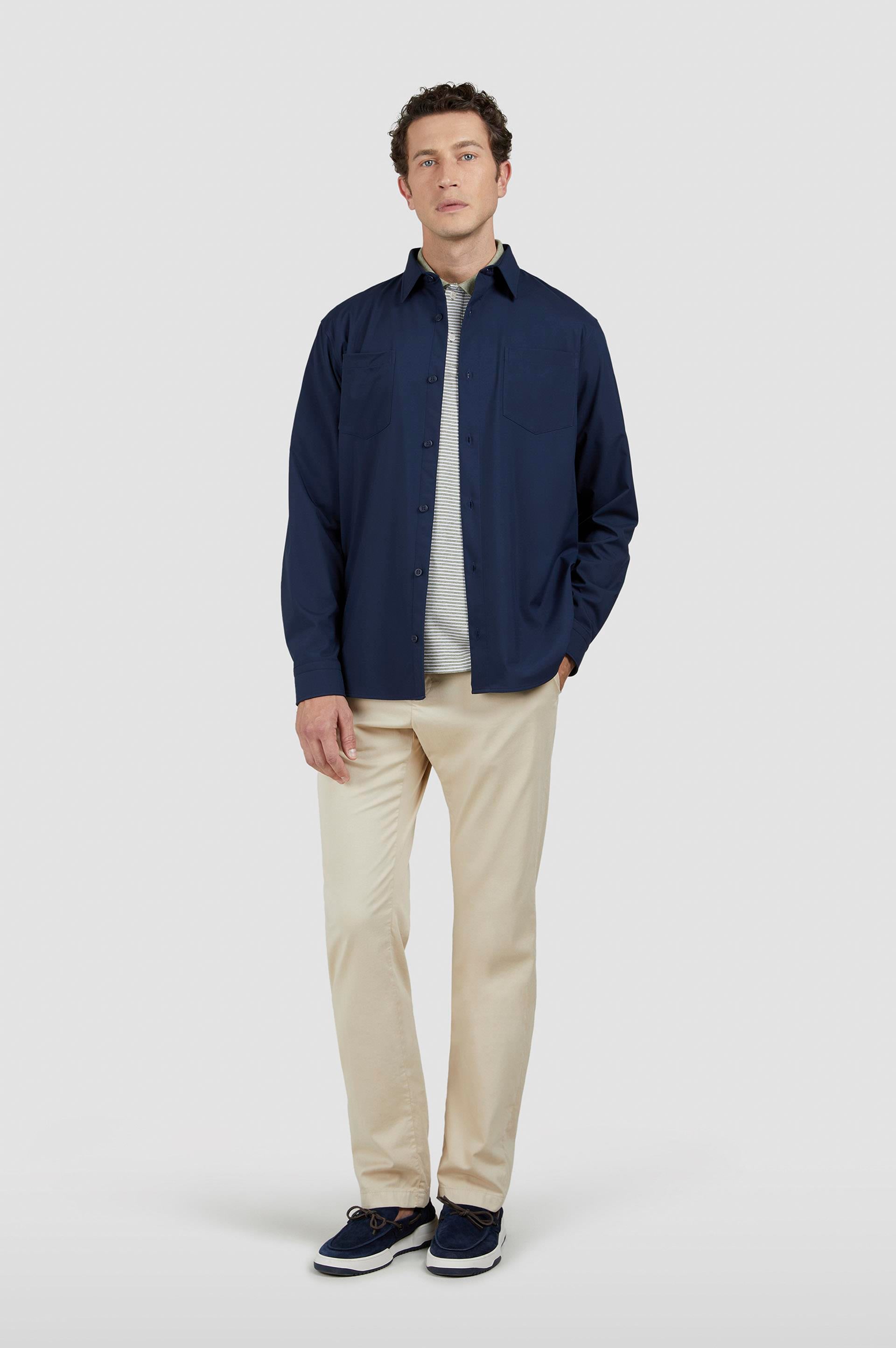 Paul Shark Paul Shark Erkek Regular Fit Normal Bel Daralan Paça Pamuklu Bej Pantolon 25414043-203