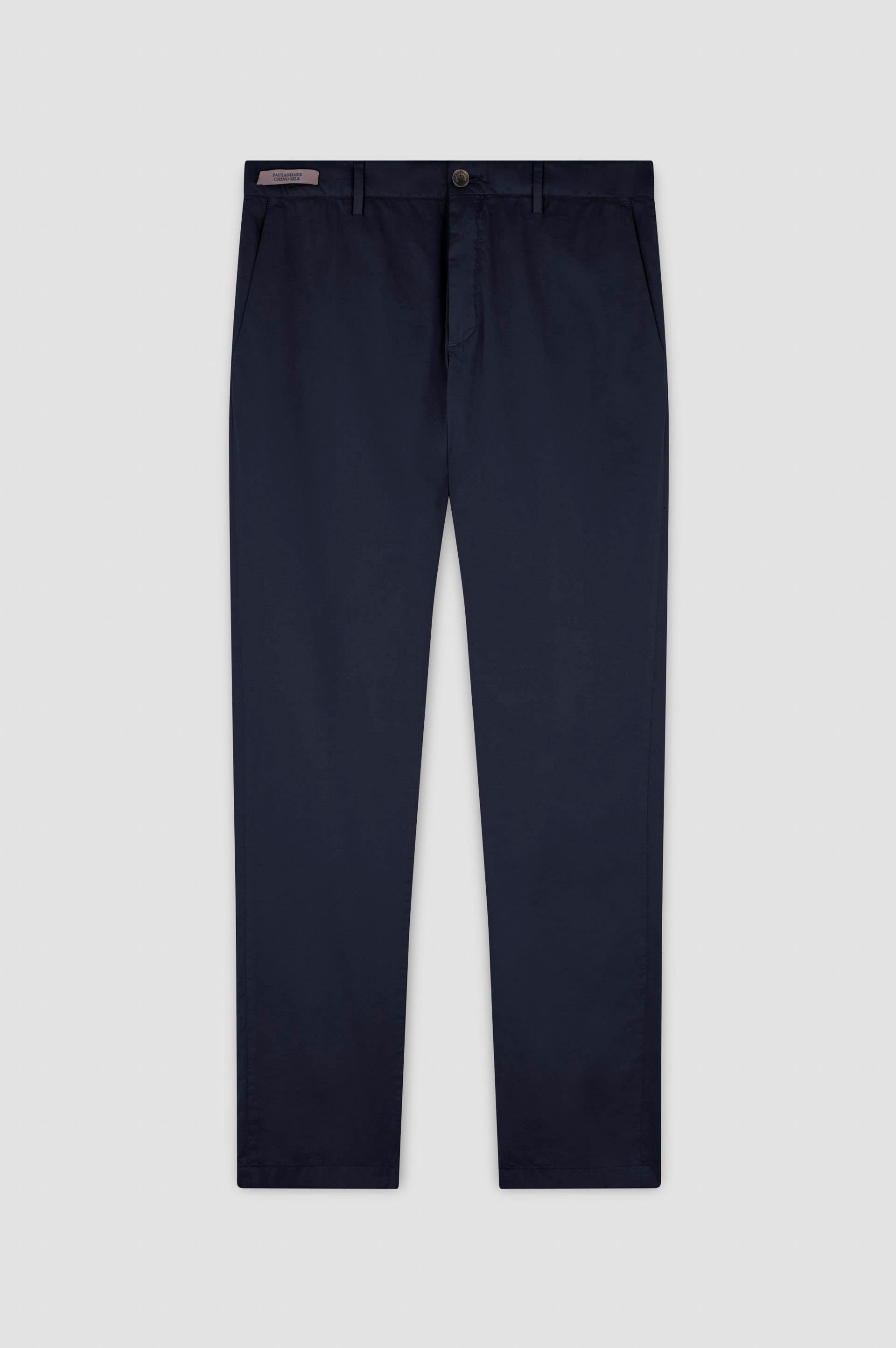 Paul Shark Paul Shark Erkek Regular Fit Normal Bel Daralan Paça Pamuklu Lacivert Pantolon 25414043-013