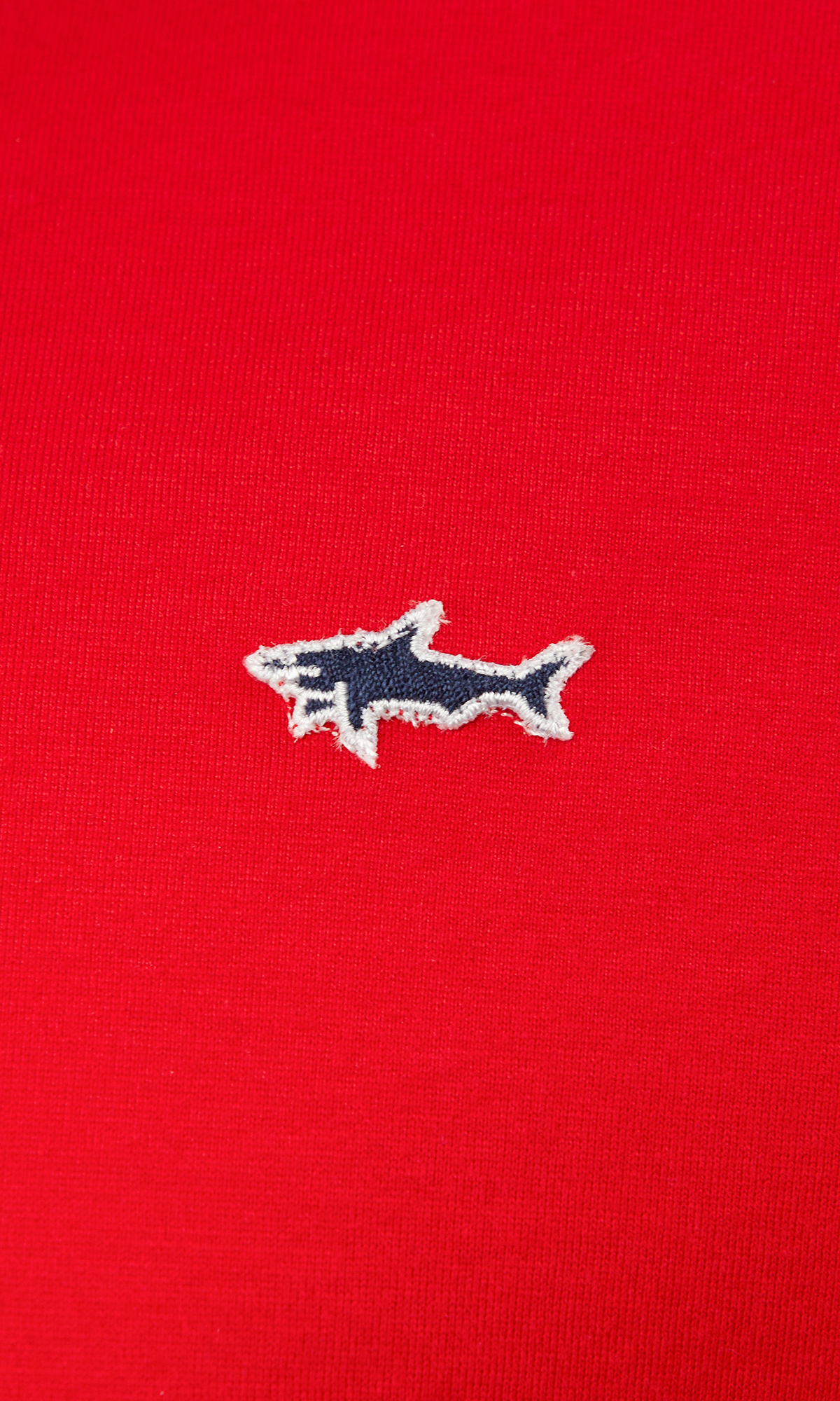 Paul Shark Paul Shark Erkek Regular Fit Ribanalı Yakalı Metalik Logo Detaylı Pamuklu Kısa Kollu Kırmızı T-Shirt 99311005A-577