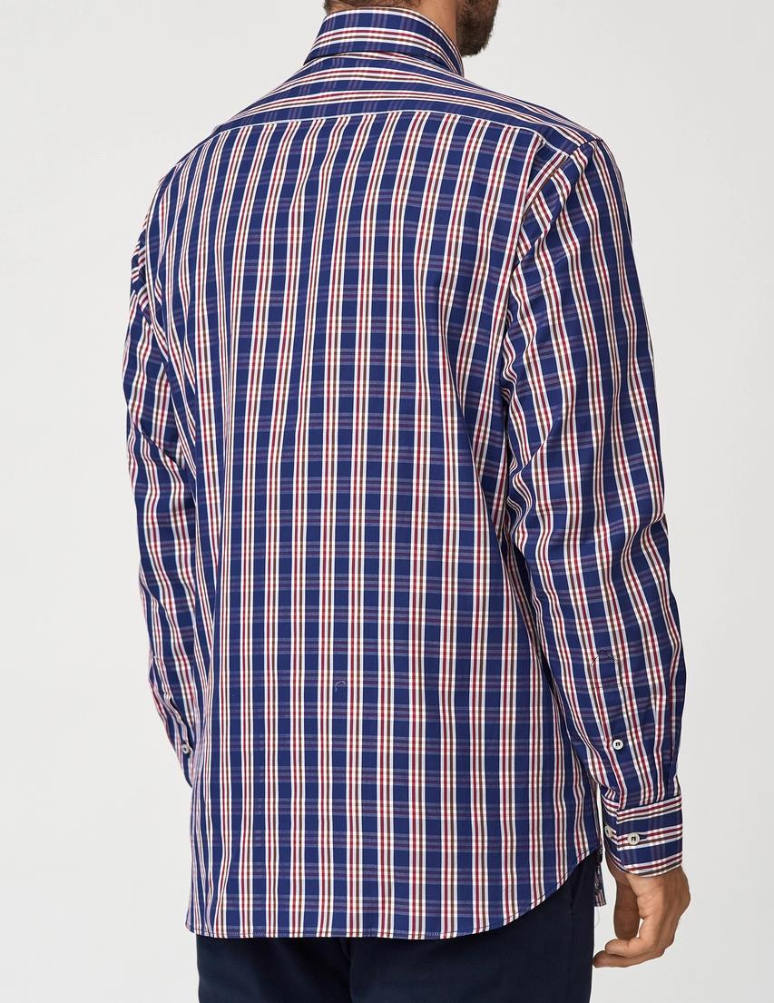 Paul Shark Paul Shark Erkek Relaxed Fit Pamuklu Düğmeli Çok Renkli Gömlek 11313057-002