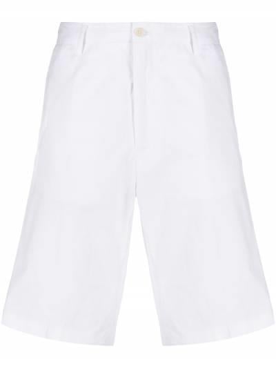 Paul Shark Paul Shark Erkek Slim Fit Normal Bel Pamuklu Beyaz Şort E20P4052-010
