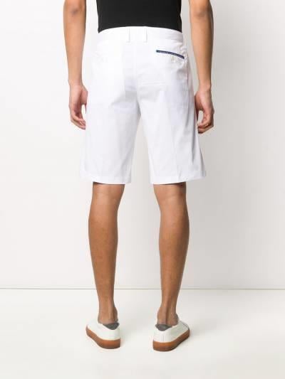 Paul Shark Paul Shark Erkek Slim Fit Normal Bel Pamuklu Beyaz Şort E20P4052-010