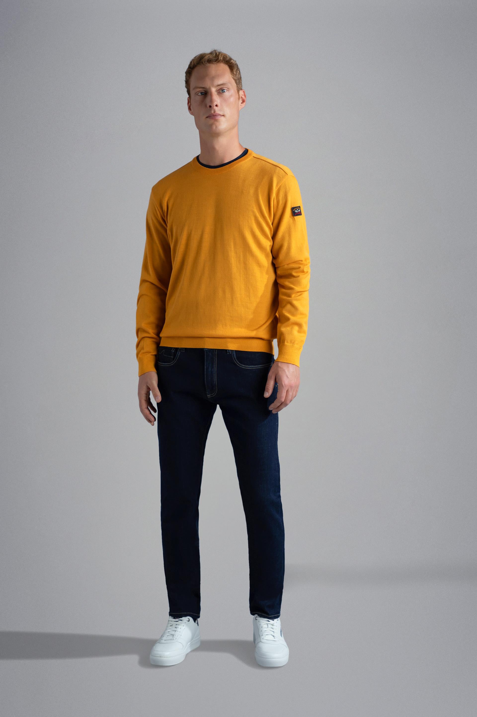 Paul Shark Paul Shark Erkek Uzun Kollu Yuvarlak Yakalı Günlük Kullanım Lacivert T-Shirt 12311650-013