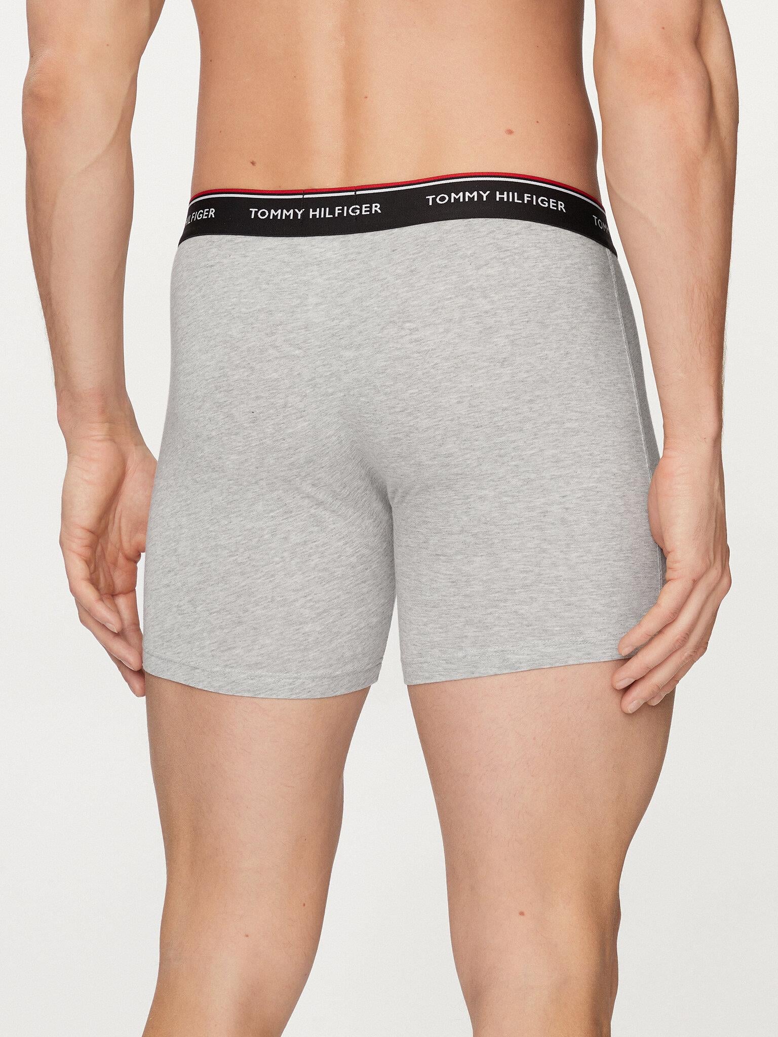 Tommy Hilfiger Tommy Hilfiger Erkek Beli Lastikli Logolu Rahat Kesim Çok Renkli Boxer UM0UM00010-0XU