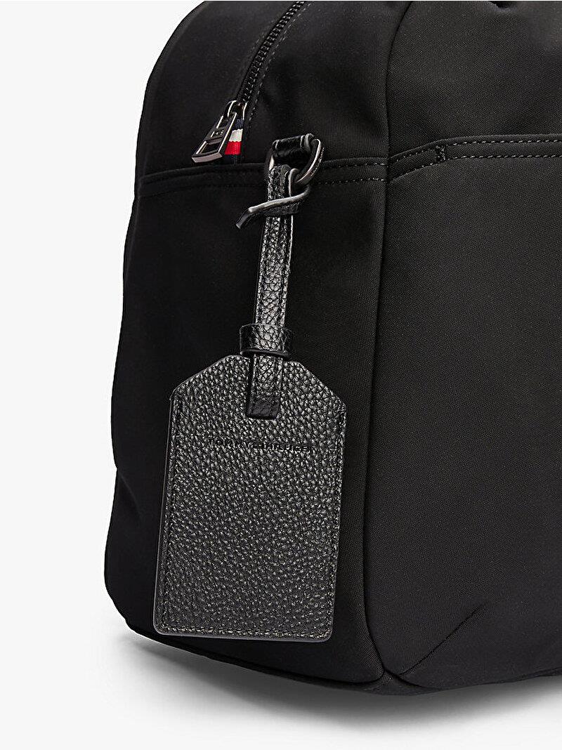 TOMMY HILFIGER Tommy Hilfiger Erkek Çift Askılı 2 Fermuarlı Çıkarılabilir Askılı Siyah Valiz & Bavul AM0AM13078-BDS