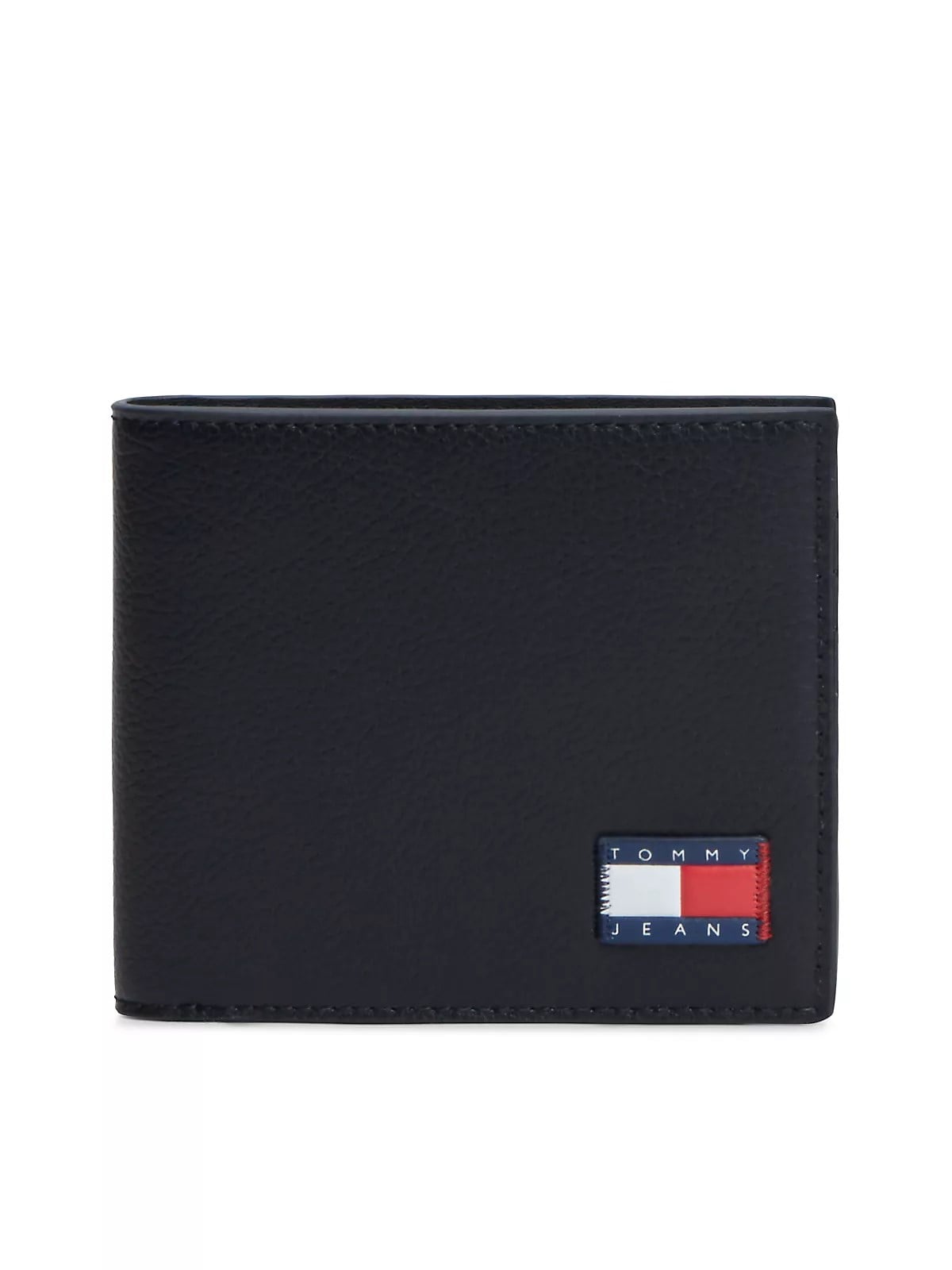 Tommy Hilfiger Tommy Hilfiger Erkek Deri Nakit Ve Kart Bölmeli Katlanabilir Siyah Cüzdan AM0AM14356-BDS