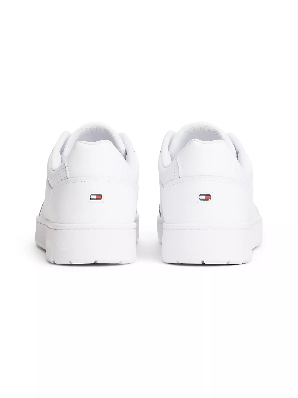 Tommy Hilfiger Tommy Hilfiger Erkek Deri Bağlamalı Rahat Taban Düz Model Beyaz Sneaker FM0FM05927-YBS