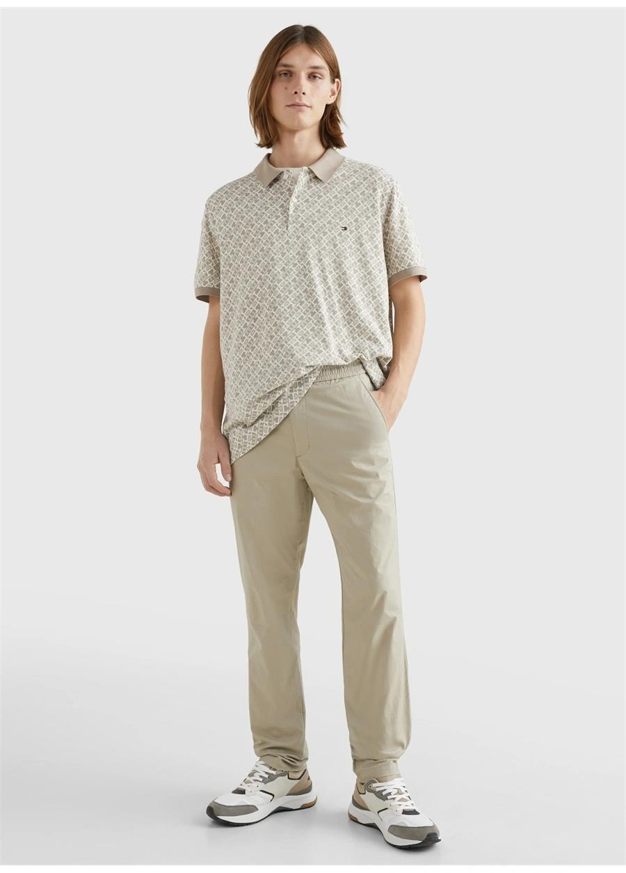 Tommy Hilfiger Tommy Hilfiger Erkek Dokuma Geniş Kalıp Günlük Taş Pantolon MW0MW31150-AEP