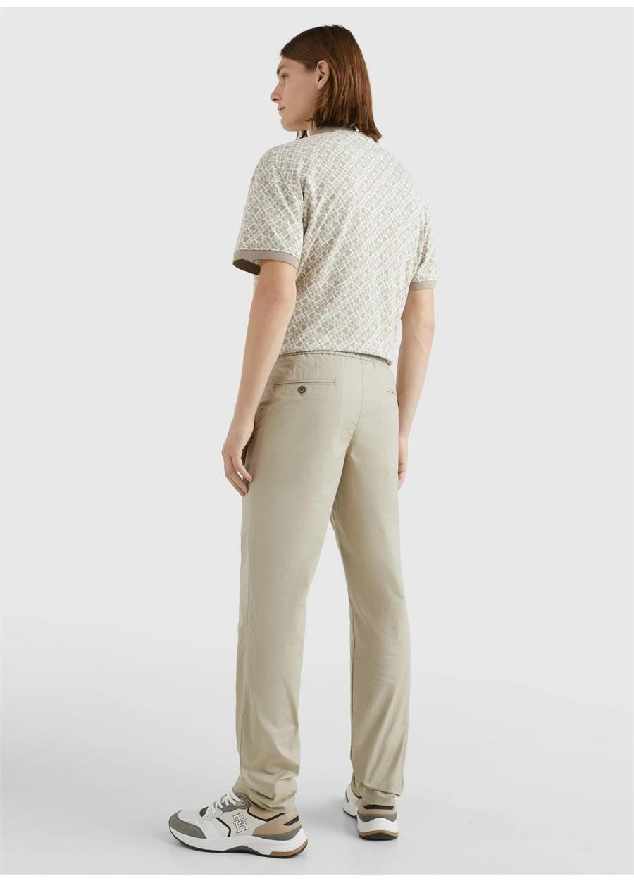 Tommy Hilfiger Tommy Hilfiger Erkek Dokuma Geniş Kalıp Günlük Taş Pantolon MW0MW31150-AEP