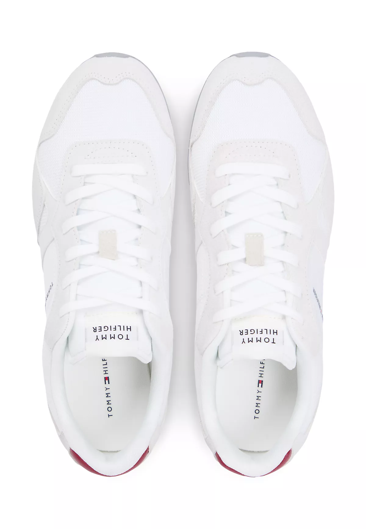 Tommy Hilfiger Tommy Hilfiger Erkek Düşük Bilekli Rahat Taban Beyaz Sneaker FM0FM05830-YBS