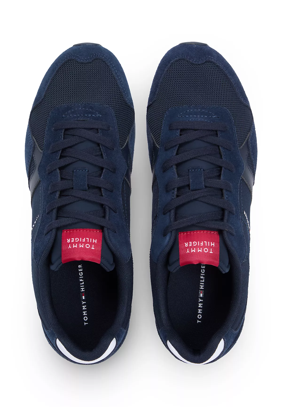 Tommy Hilfiger Tommy Hilfiger Erkek Düşük Bilekli Rahat Taban Lacivert Sneaker FM0FM05830-DW5