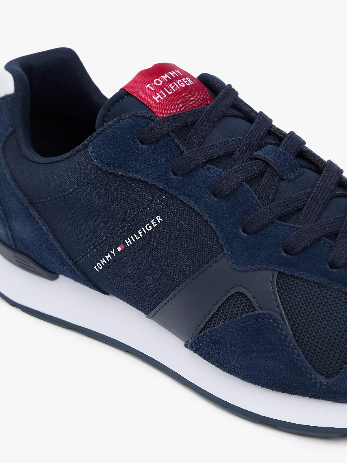 Tommy Hilfiger Tommy Hilfiger Erkek Düşük Bilekli Rahat Taban Lacivert Sneaker FM0FM05830-DW5