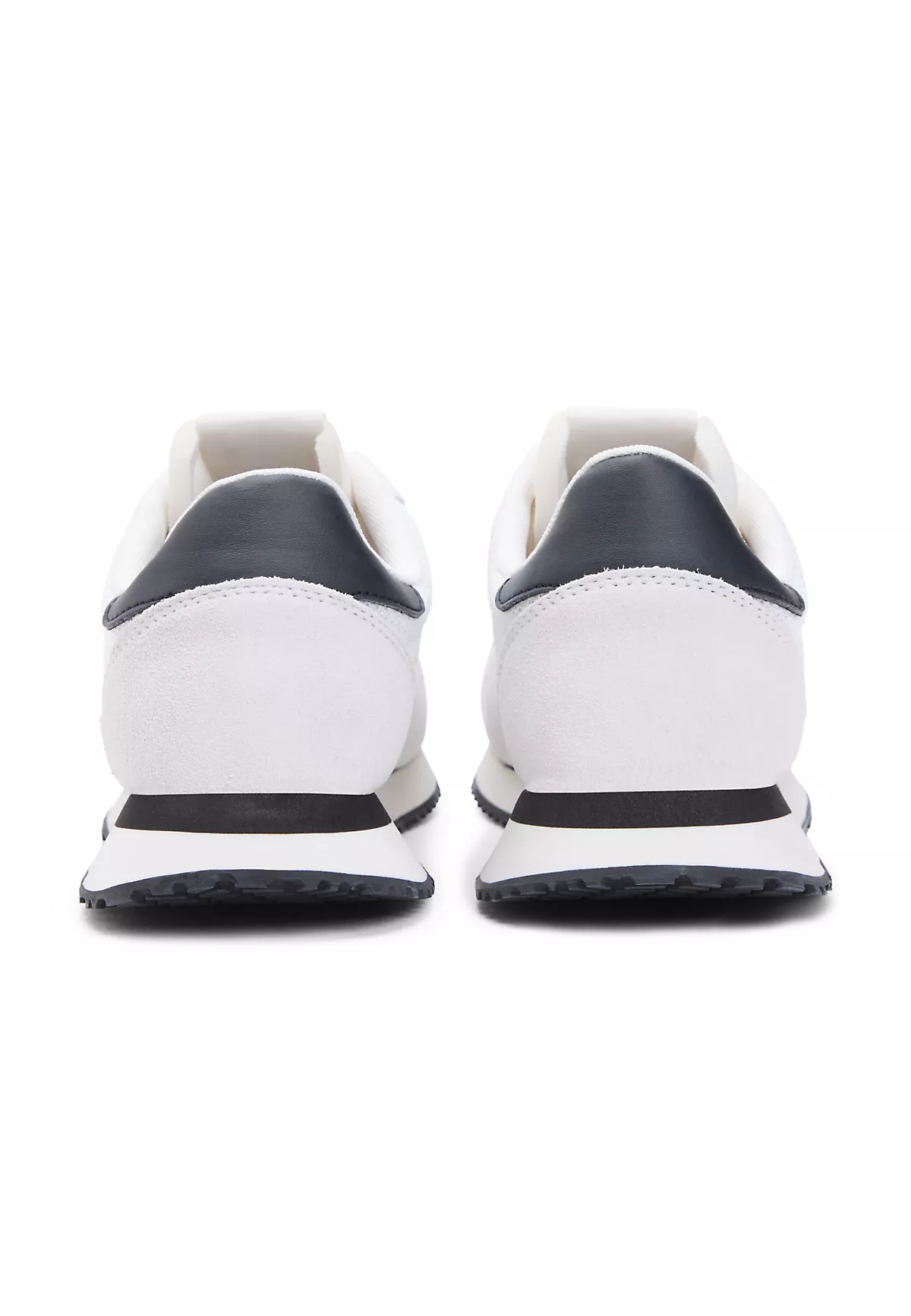 Tommy Hilfiger Tommy Hilfiger Erkek Düşük Bilekli Deri Detaylı Nefes Alabilen Tasarımlı Beyaz Sneaker EM0EM01690-0K9