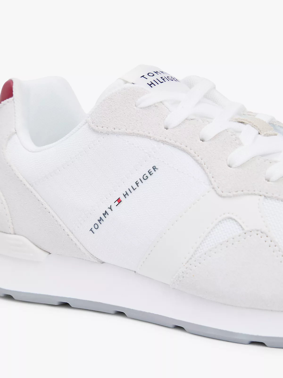 Tommy Hilfiger Tommy Hilfiger Erkek Düşük Bilekli Rahat Taban Beyaz Sneaker FM0FM05830-YBS