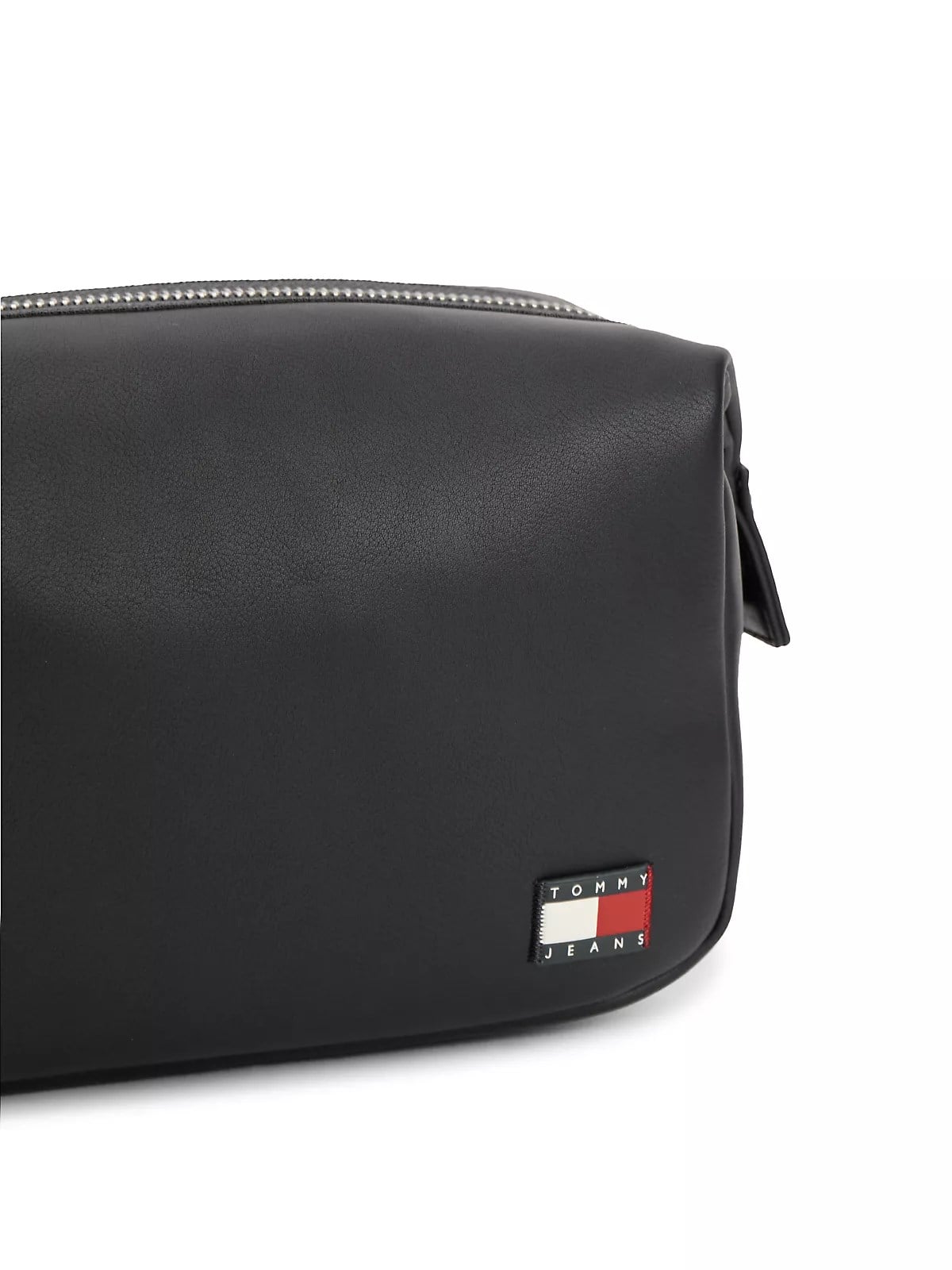 Tommy Hilfiger Tommy Hilfiger Erkek Fermuar Kapatmalı İkonik Bayrak Logolu Siyah El Çantası AM0AM14510-BDS