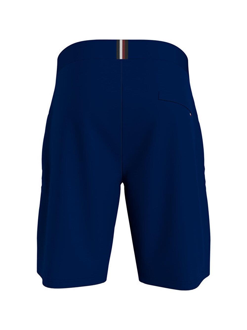 Tommy Hilfiger Tommy Hilfiger Erkek Kısa Boy Dokuma Kumaş Yazlık Kullanım Lacivert2 Şort MW0MW30032-DW5