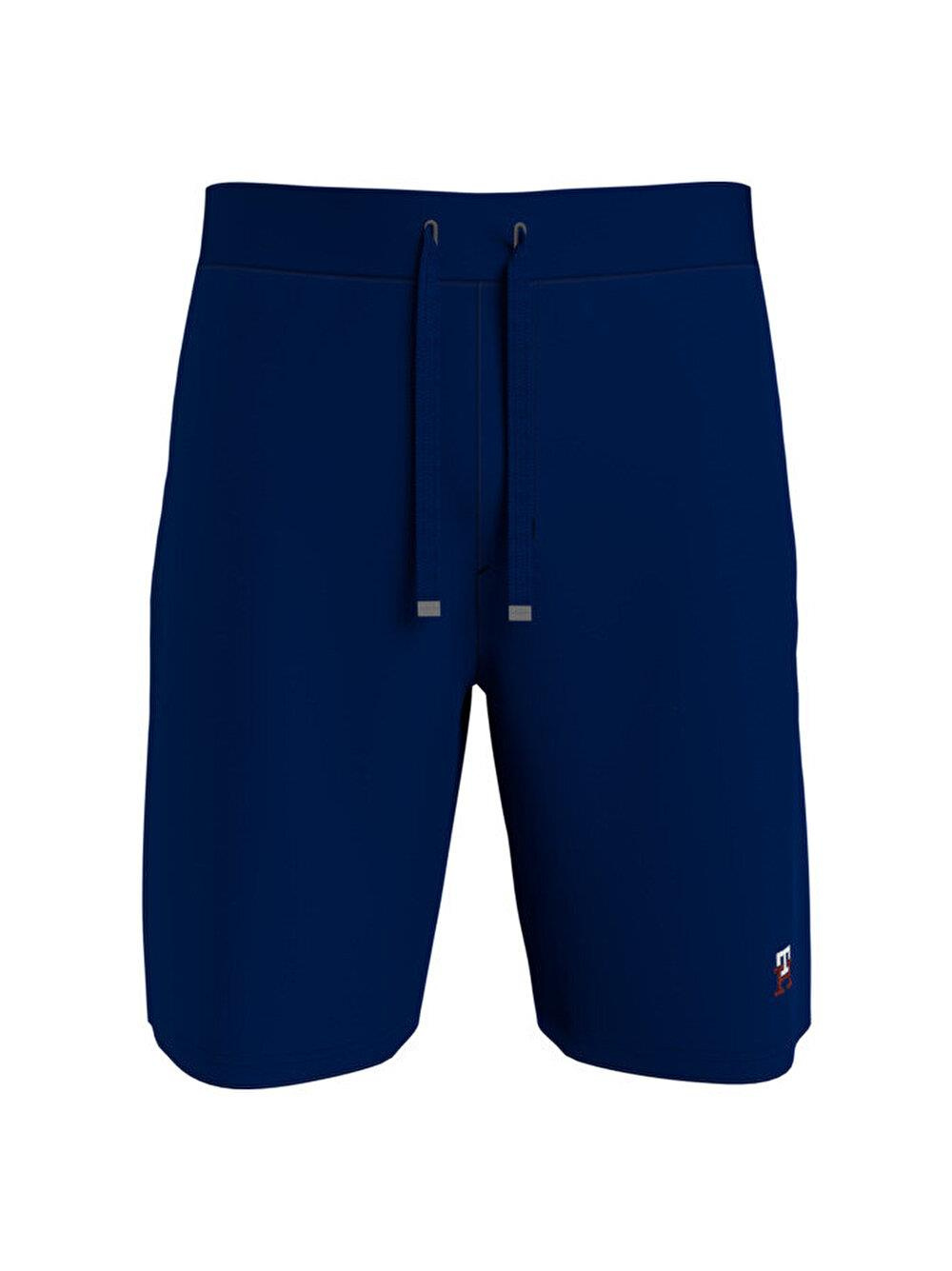 Tommy Hilfiger Tommy Hilfiger Erkek Kısa Boy Dokuma Kumaş Yazlık Kullanım Lacivert2 Şort MW0MW30032-DW5