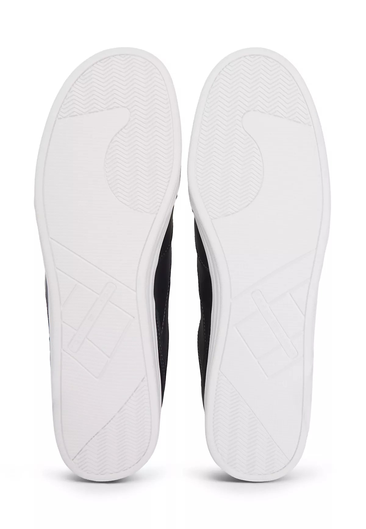 Tommy Hilfiger Tommy Hilfiger Erkek Logo Etiketli Dikiş Detaylı Deri Lacivert Sneaker FM0FM05827-DW5