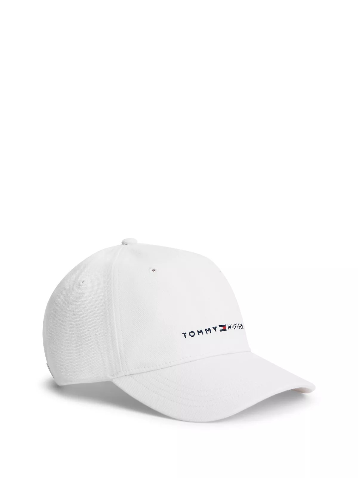 Tommy Hilfiger Tommy Hilfiger Erkek Logo İmzalı Nefes Alabilir Pamuklu Beyaz Şapka AM0AM14511-YCF