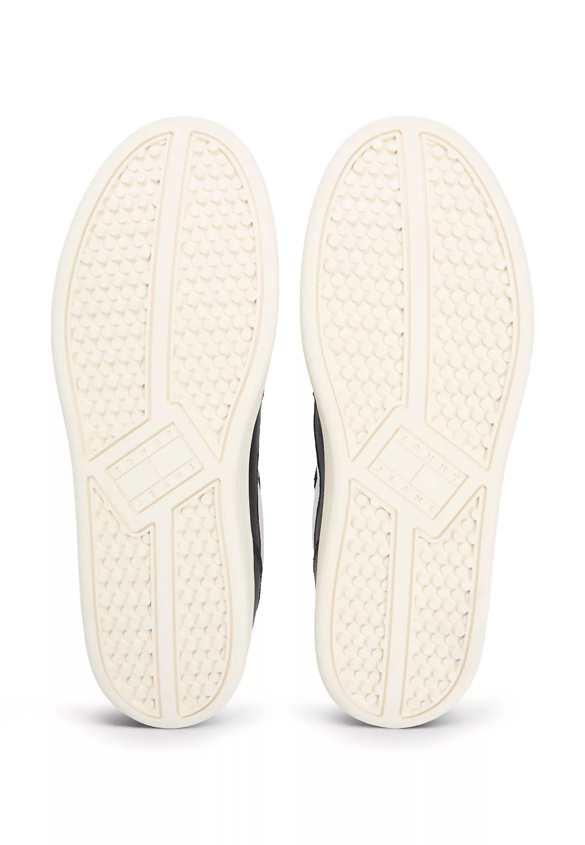 Tommy Hilfiger Tommy Hilfiger Erkek Logo Detaylı Düşük Bilekli Deri Beyaz Sneaker EM0EM01685-0K9