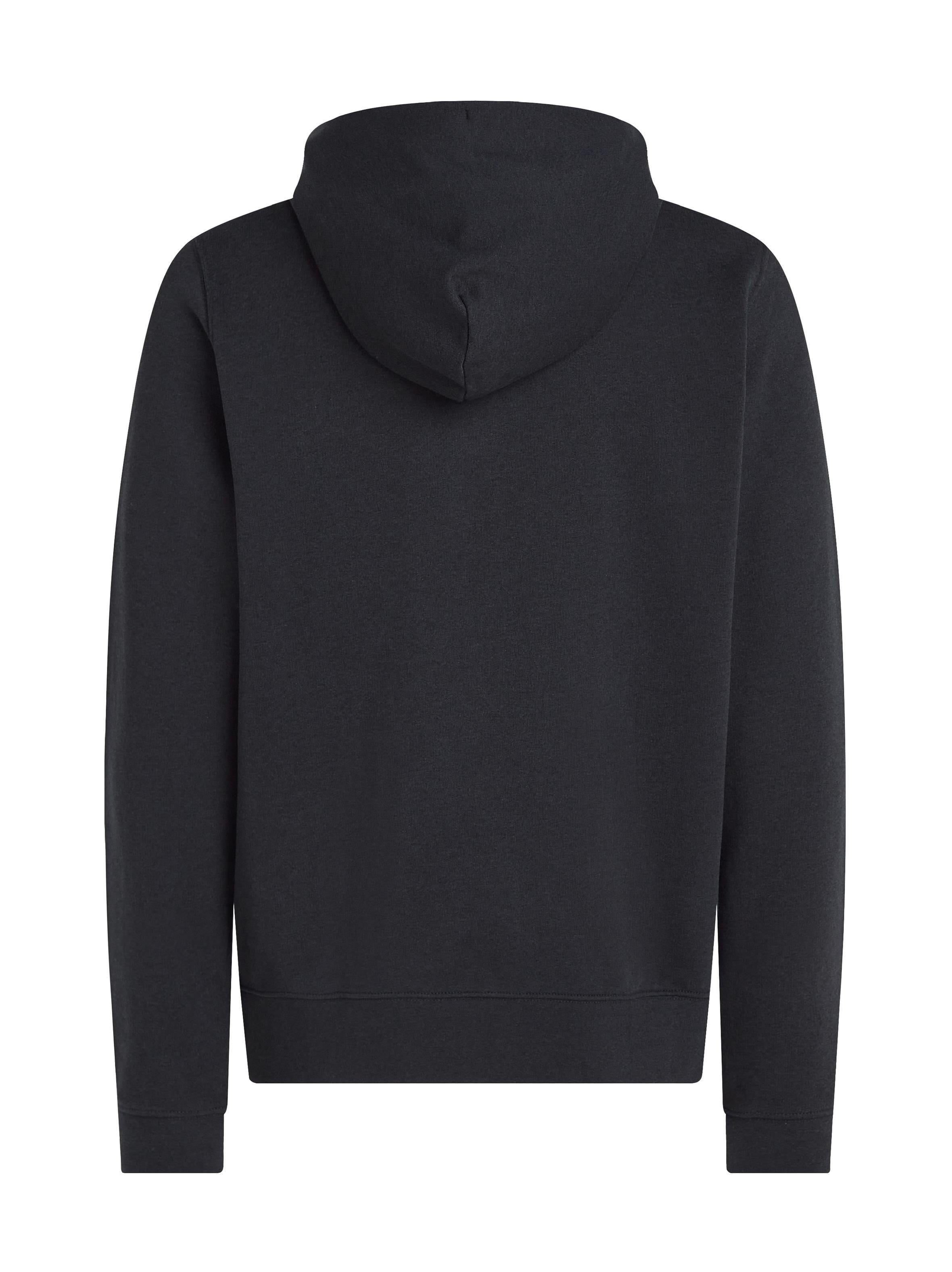 Tommy Hilfiger Tommy Hilfiger Erkek Marka Logolu Uzun Kollu Rahat Mavi Sweatshirt MW0MW33658-DW5