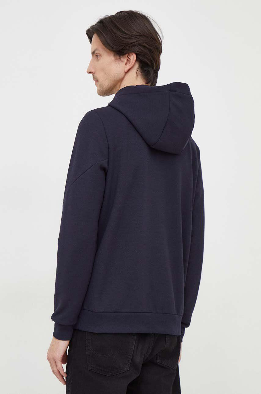 Tommy Hilfiger Tommy Hilfiger Erkek Marka Logolu Uzun Kollu Rahat Lacivert Sweatshirt MW0MW33718-DW5