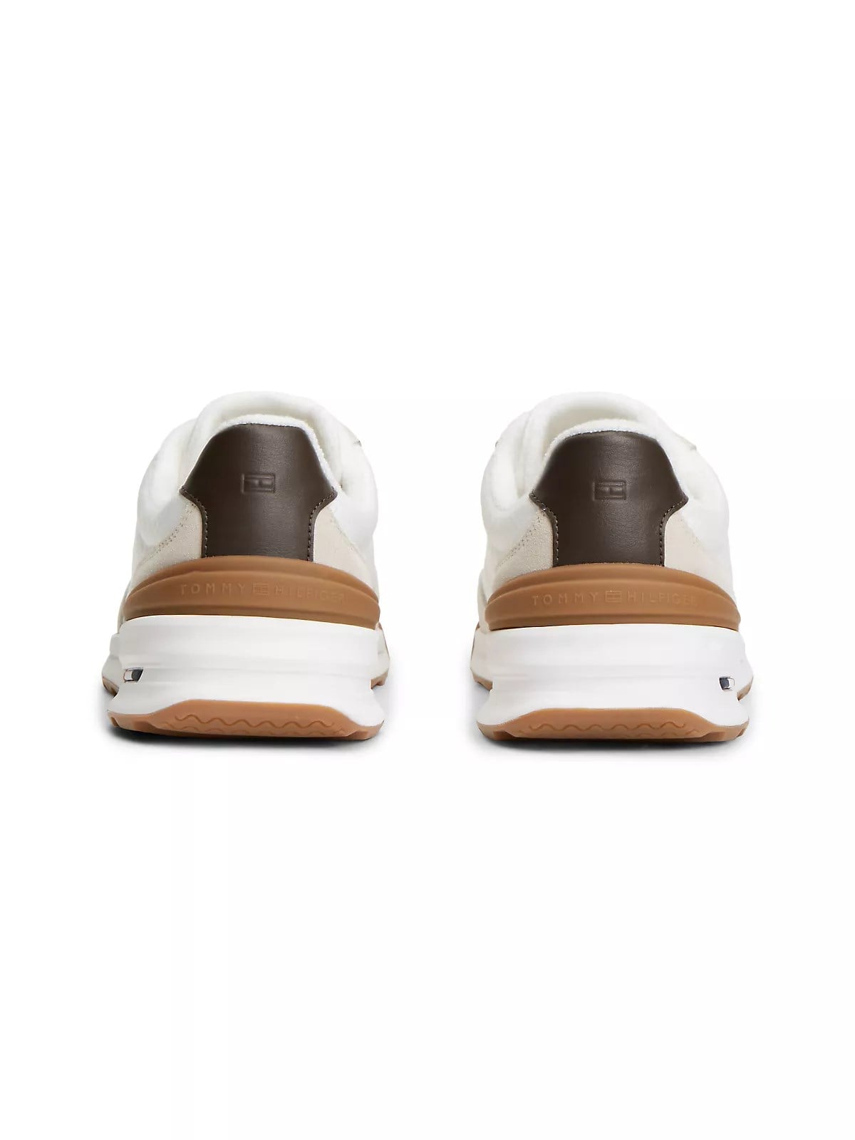 Tommy Hilfiger Tommy Hilfiger Erkek Marka Logolu Rahat Taban Bağıcıklı Bej Sneaker FM0FM05908-RA2