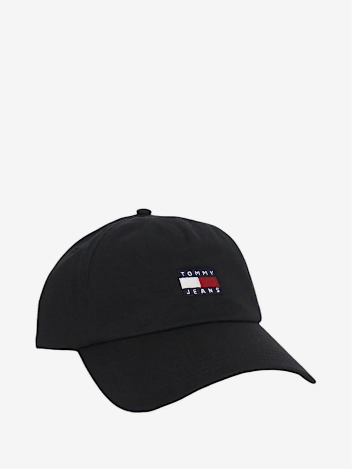 Tommy Hilfiger Tommy Hilfiger Erkek Rahat Stil Ayarlanabilir Siyah Spor Şapka AM0AM12933-BDS