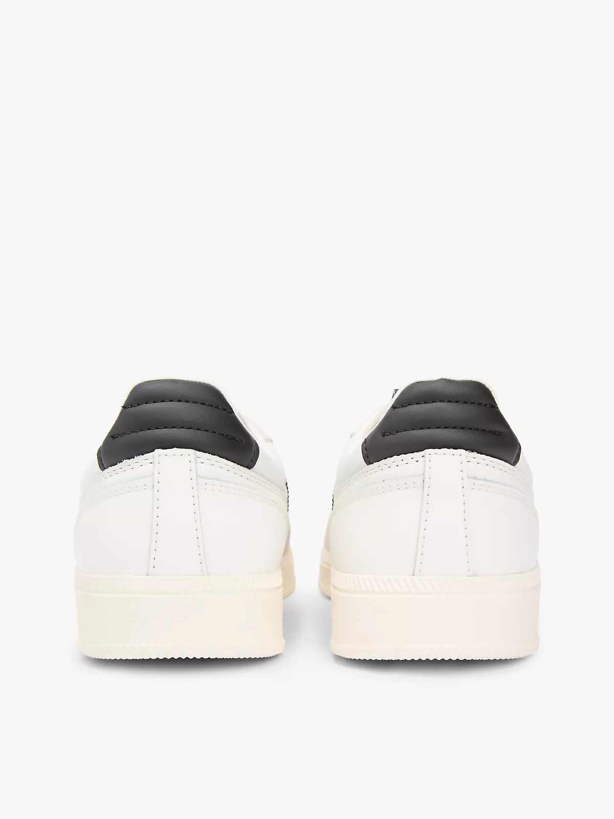 Tommy Hilfiger Tommy Hilfiger Erkek Rahat Taban Marka Logolu Bağcıklı Beyaz Sneaker EM0EM01672-0K9