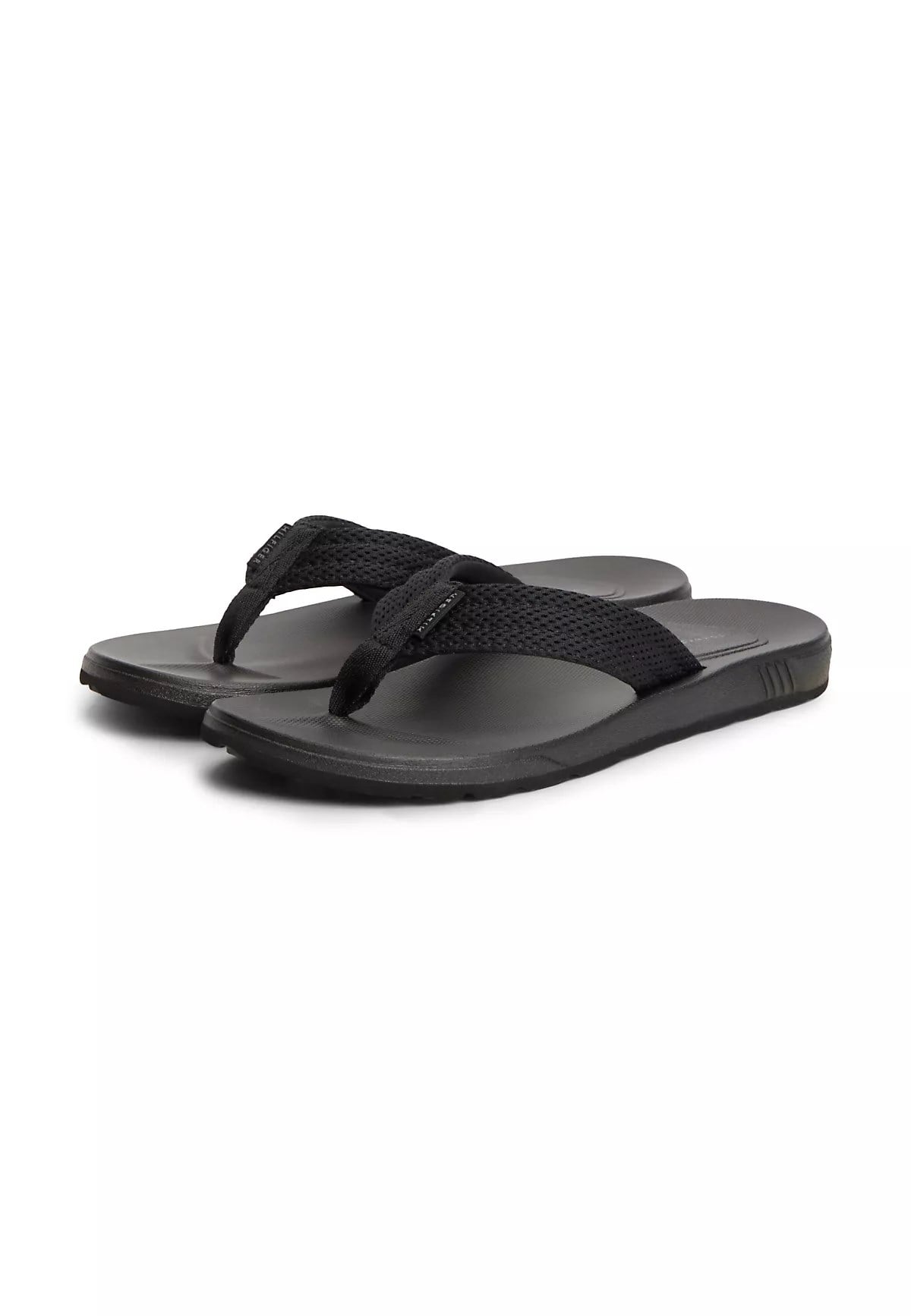 Tommy Hilfiger Tommy Hilfiger Erkek Rahat Taban Parmak Arası Siyah Terlik FM0FM05901-BDS