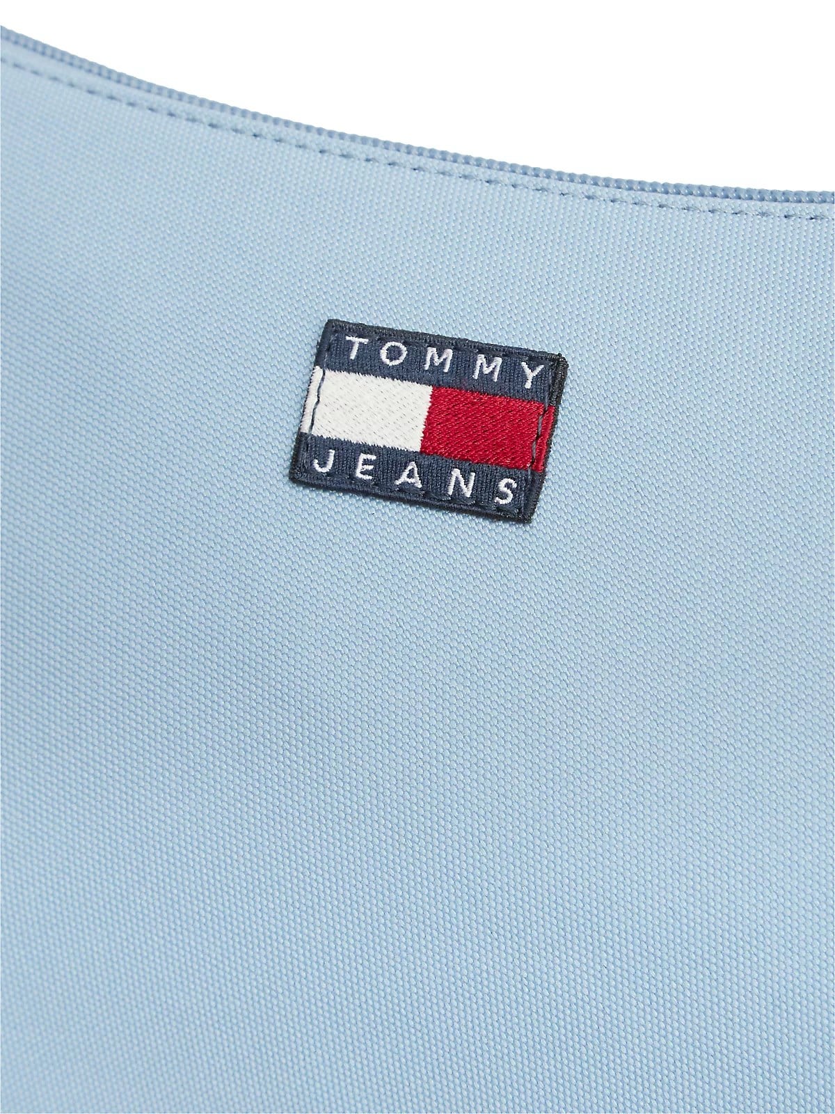 Tommy Hilfiger Tommy Hilfiger Kadın Ayarlanabilir Askılı İkonik Bayrak Logo Etiketli Fermuarlı İç Cepli Mavi Çanta AW0AW18768-DAR