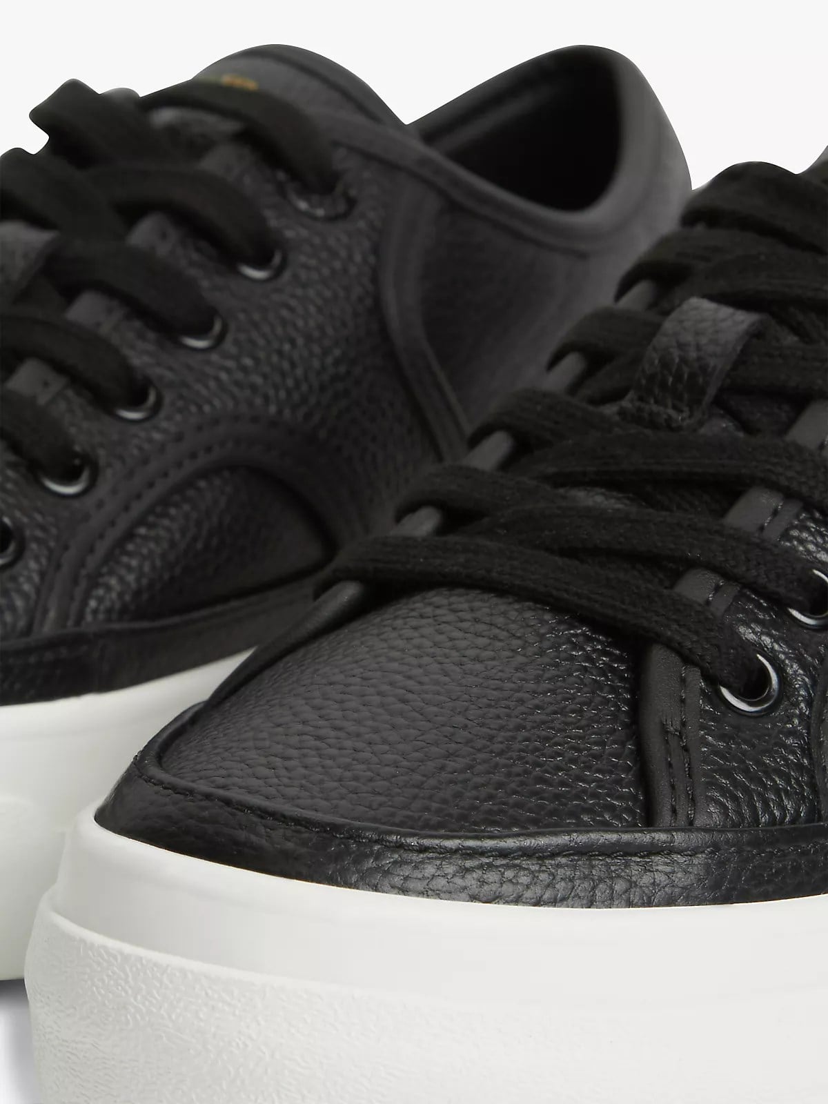 Tommy Hilfiger Tommy Hilfiger Kadın Bağcıklı Rahat Taban Logo Detaylı Deri Günlük Siyah Sneaker FW0FW09393-BDS