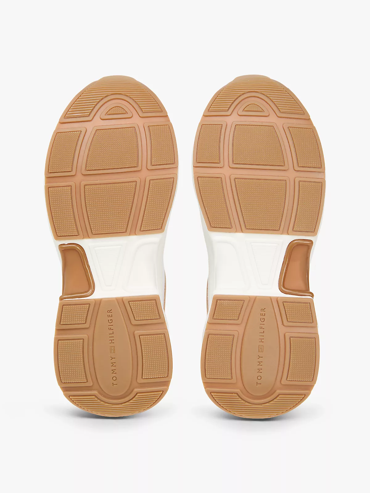 Tommy Hilfiger Tommy Hilfiger Kadın Kalın Topuk Deri Bağcıklı Rahat Taban Altın Sneaker FW0FW09204-0HU