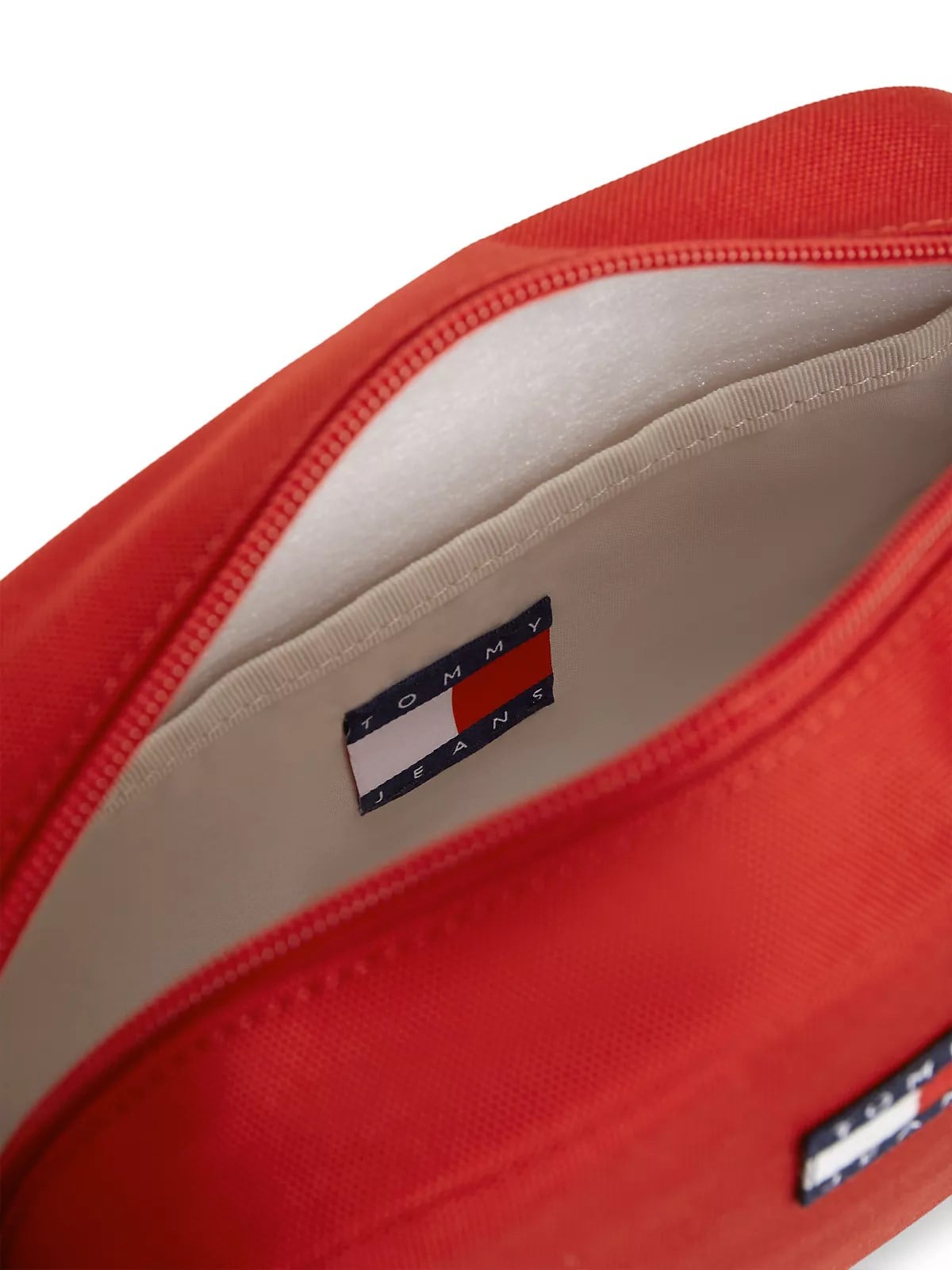 Tommy Hilfiger Tommy Hilfiger Kadın Logo Baskılı Ayarlanabilir Omuz Askılı Logo Etiketli Kırmızı Çanta AW0AW18769-XMP