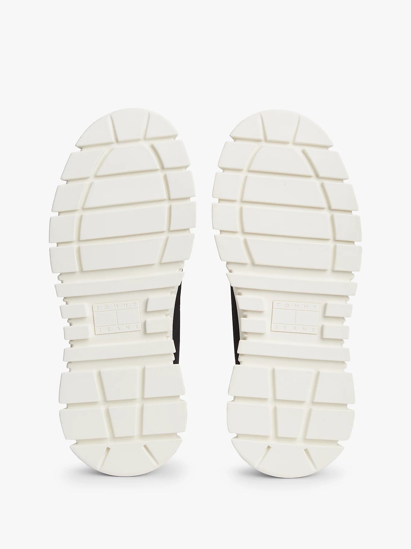 Tommy Hilfiger Tommy Hilfiger Kadın Platform Tabanlı Düşük Bilekli Desenli Siyah Sneaker EN0EN03070-BDS