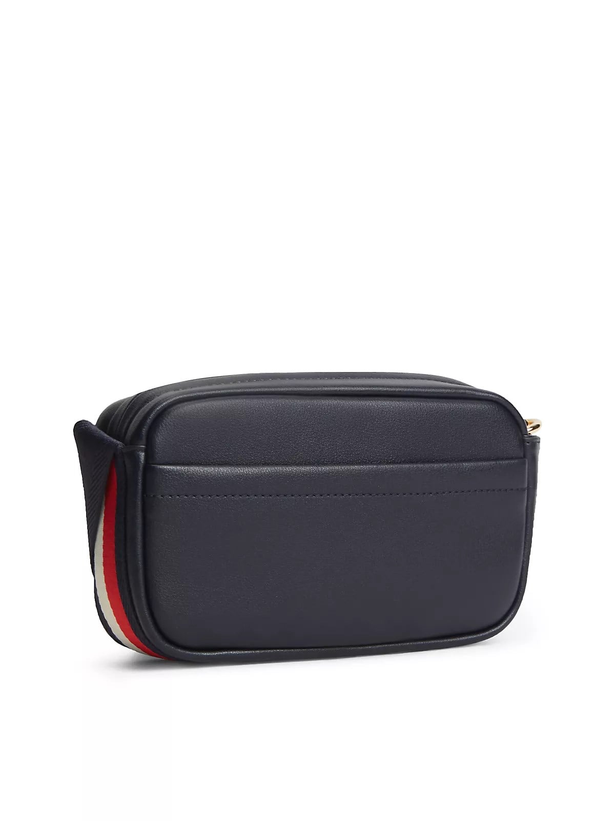 Tommy Hilfiger Tommy Hilfiger Kadın TH Monogram Logolu Çapraz Askılı Lacivert Omuz Çantası AW0AW18741-DW6