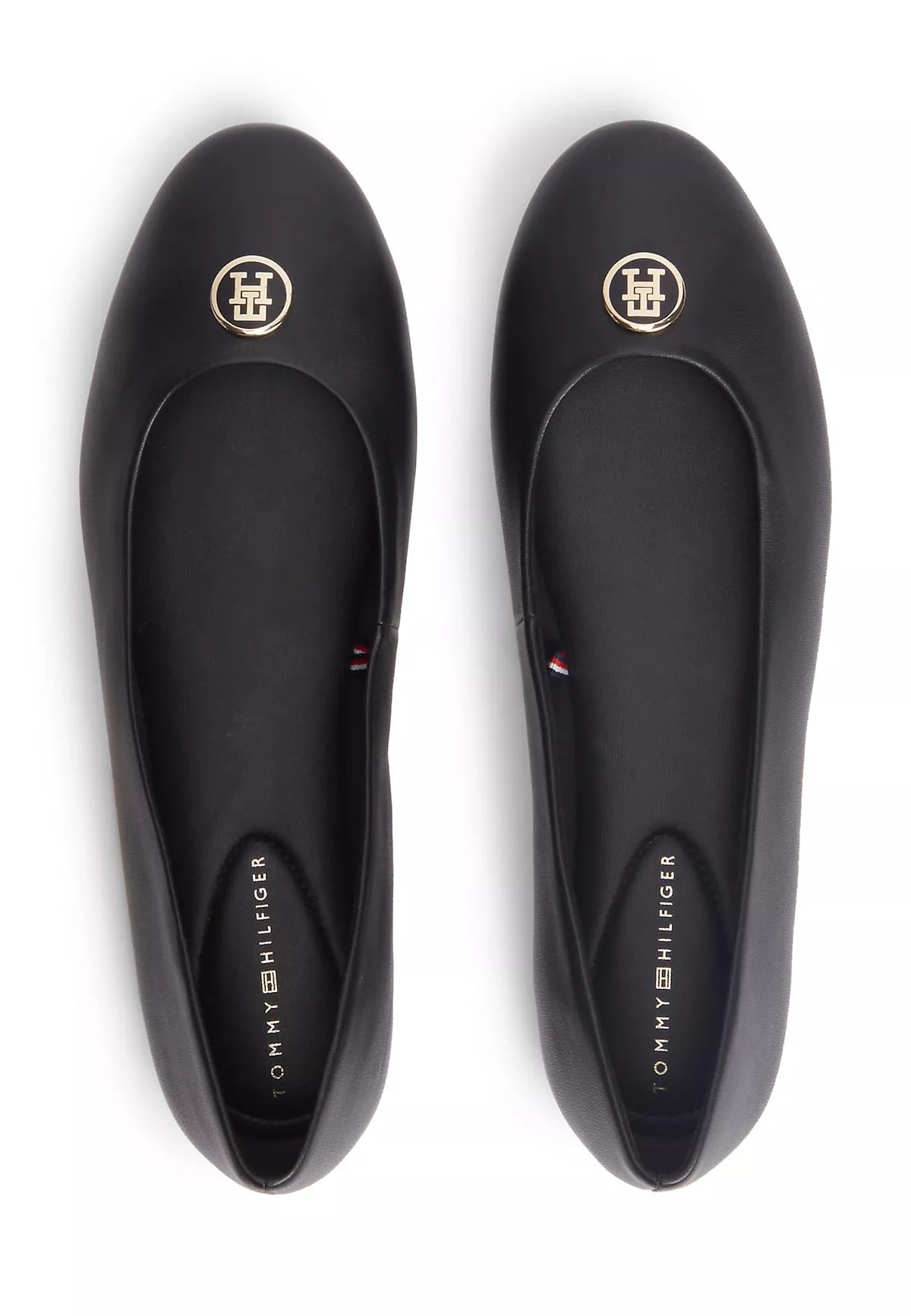 Tommy Hilfiger Tommy Hilfiger Kadın Yuvarlak Burunlu Deri Siyah Espadril FW0FW09374-BDS