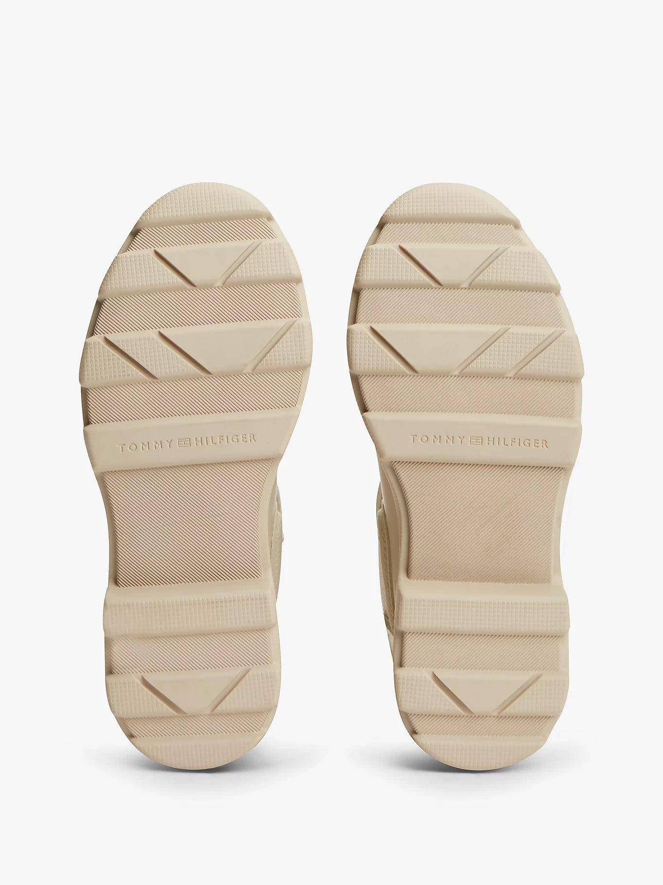 Tommy Hilfiger Tommy Hilfiger Kadın Yüksek Taban Elastik Bilek Tasarımlı Yüksek Taban Bej Bot & Bootie FW0FW09387-ACI
