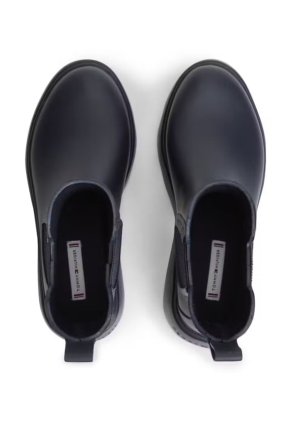 Tommy Hilfiger Tommy Hilfiger Kadın Yüksek Taban Elastik Bilek Tasarımlı Yüksek Taban Lacivert Bot & Bootie FW0FW09387-DW6