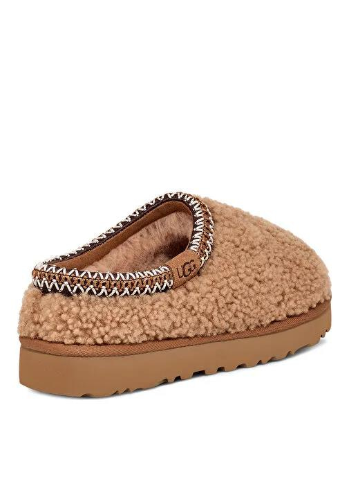 UGG UGG Kadın Kürk Detaylı Düşük Bilekli Rahat Taba Bot & Bootie 1158356-CHESTNUT