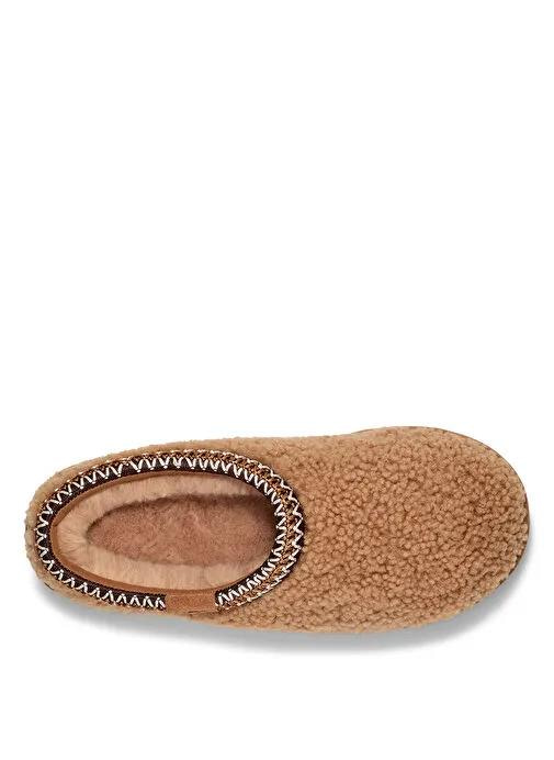 UGG UGG Kadın Kürk Detaylı Düşük Bilekli Rahat Taba Bot & Bootie 1158356-CHESTNUT