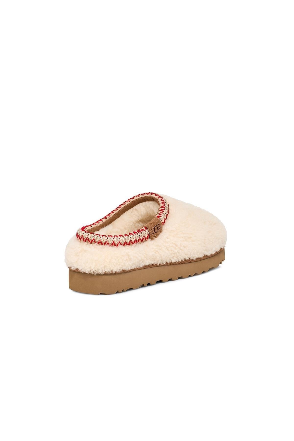 UGG UGG Kadın Kürk Detaylı Düşük Bilekli Rahat Ekru Bot & Bootie 1158356-NATURAL