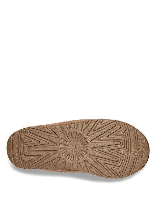 UGG UGG Kadın Kürk Detaylı Düşük Bilekli Rahat Taba Bot & Bootie 1158356-CHESTNUT