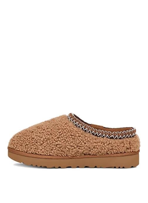 UGG UGG Kadın Kürk Detaylı Düşük Bilekli Rahat Taba Bot & Bootie 1158356-CHESTNUT