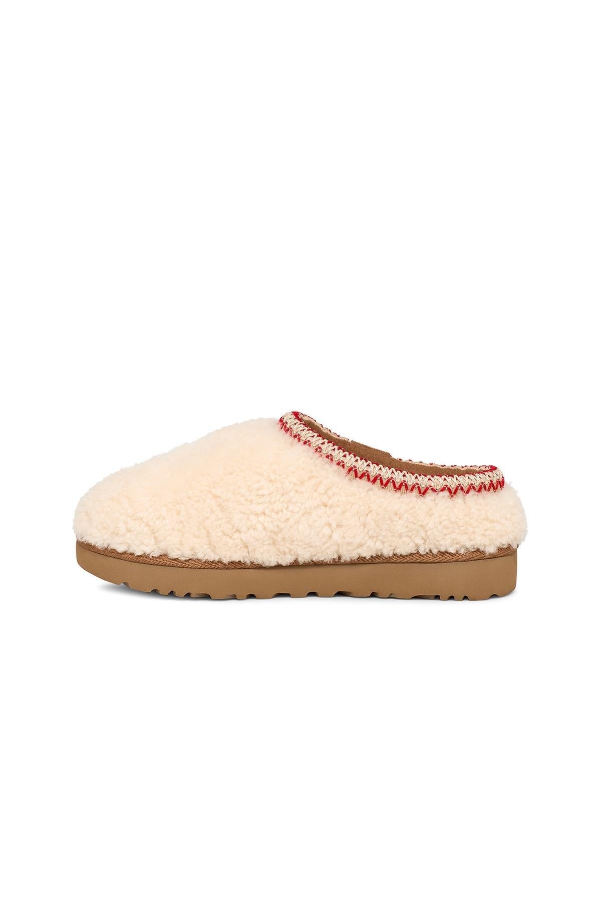 UGG UGG Kadın Kürk Detaylı Düşük Bilekli Rahat Ekru Bot & Bootie 1158356-NATURAL
